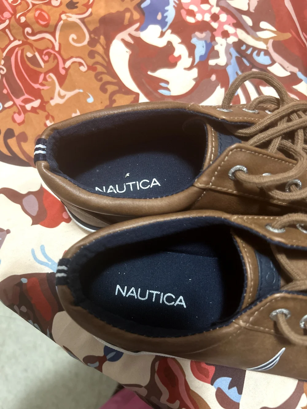 Boy's Brown Casual Sneakers - Nautica Style